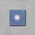 Luna Sapphire tile Tiles - Handmade